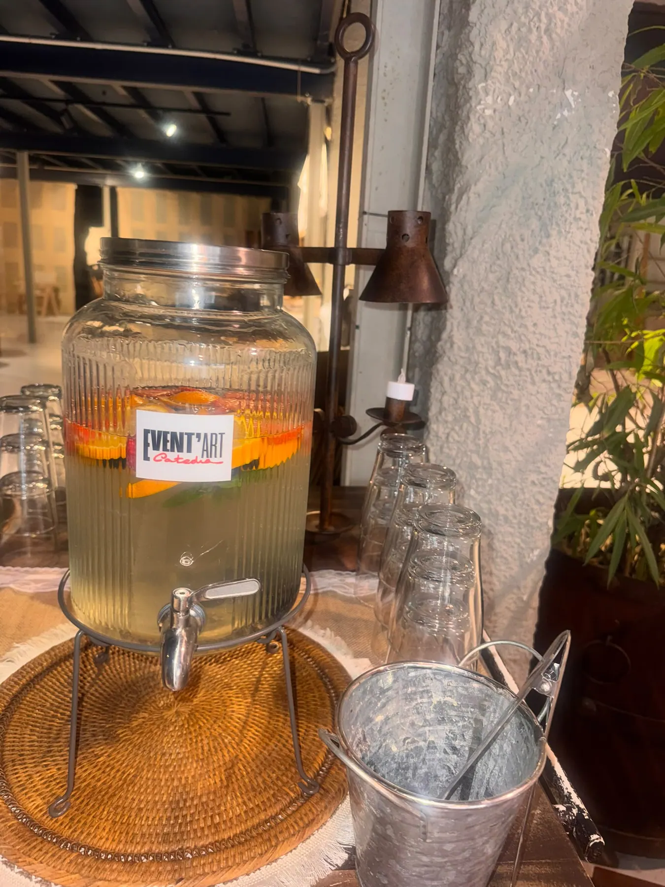 Propuesta gastronómica de un montaje temático de EventArt