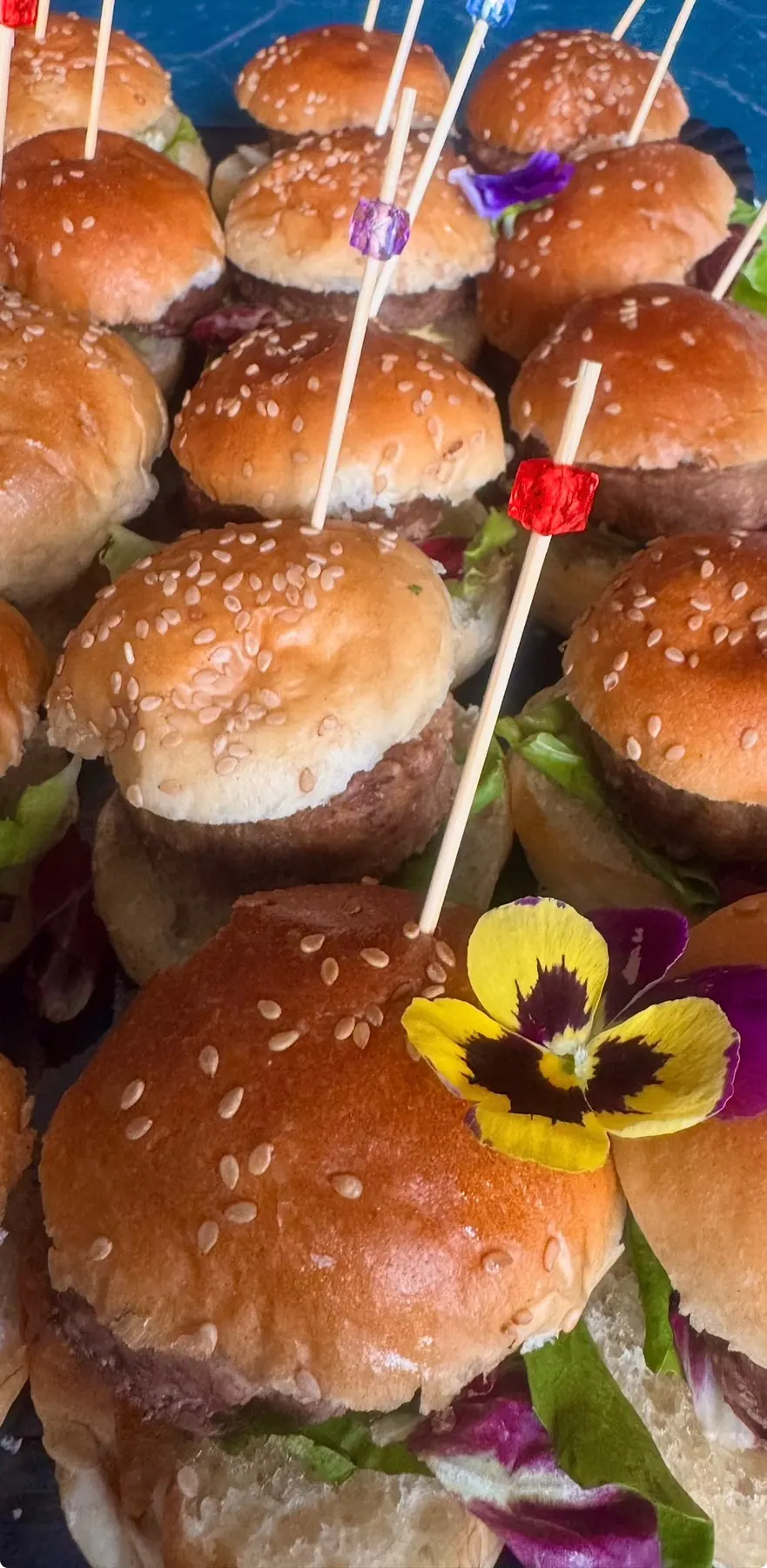 Córner gastronómico de EventArt montado para un evento