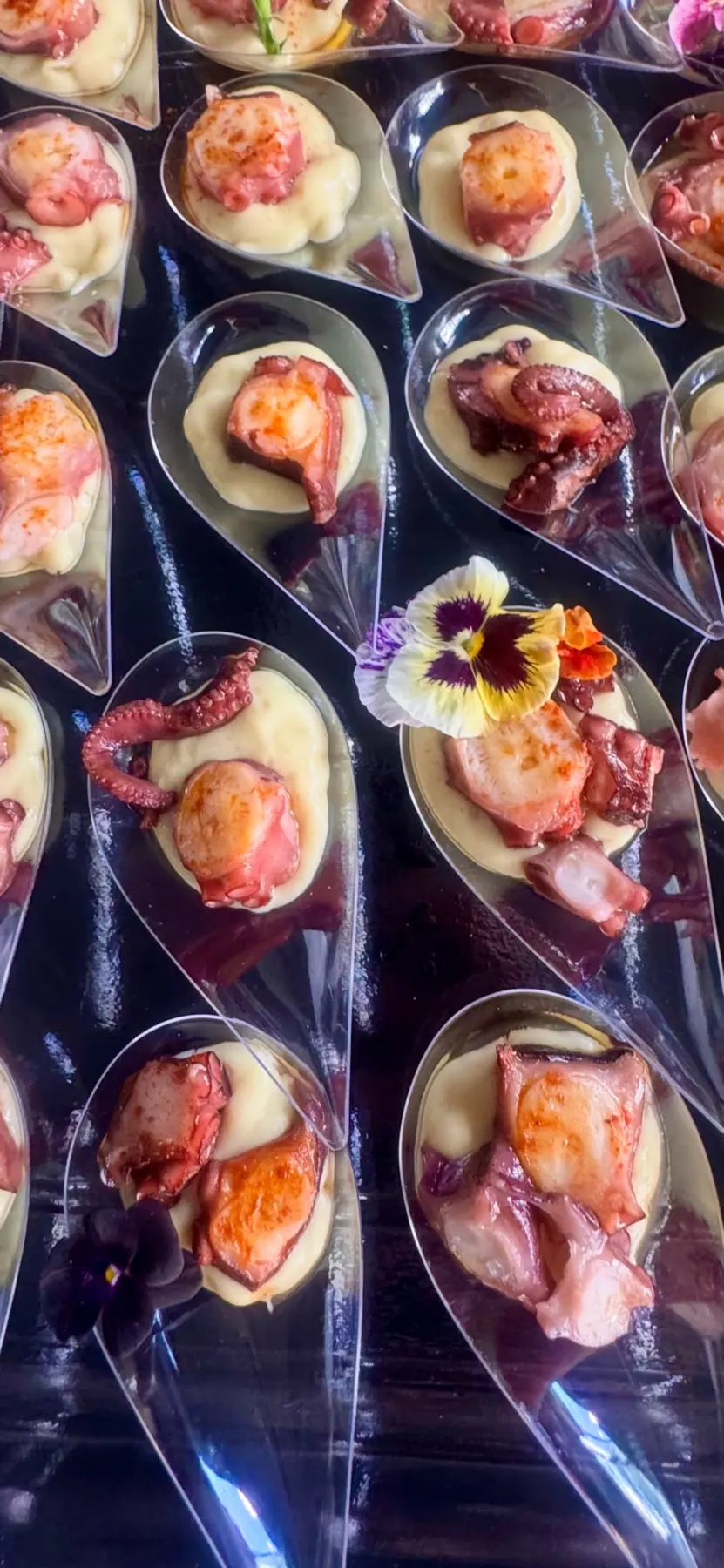 Córner gastronómico de EventArt montado para un evento