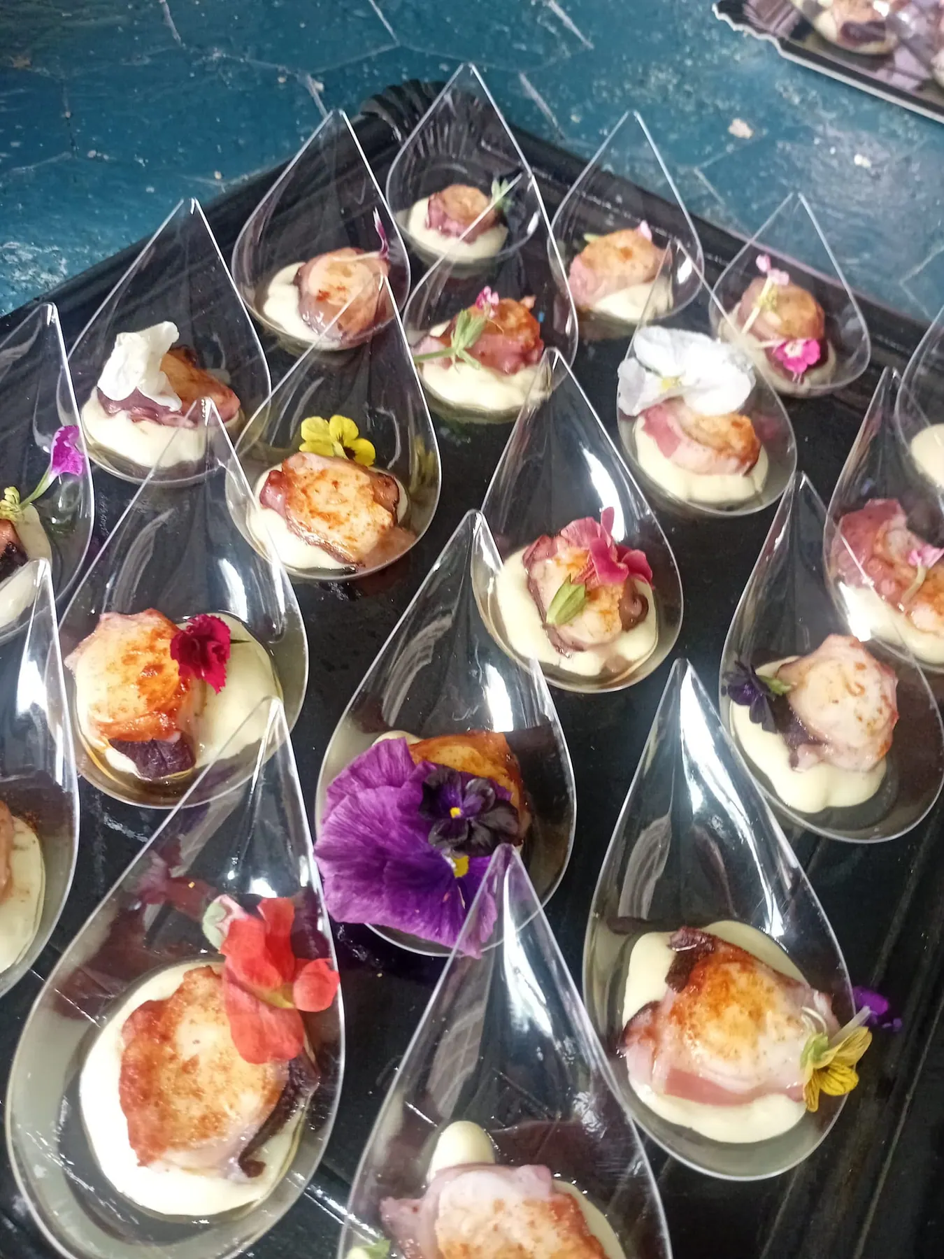 Córner gastronómico de EventArt montado para un evento