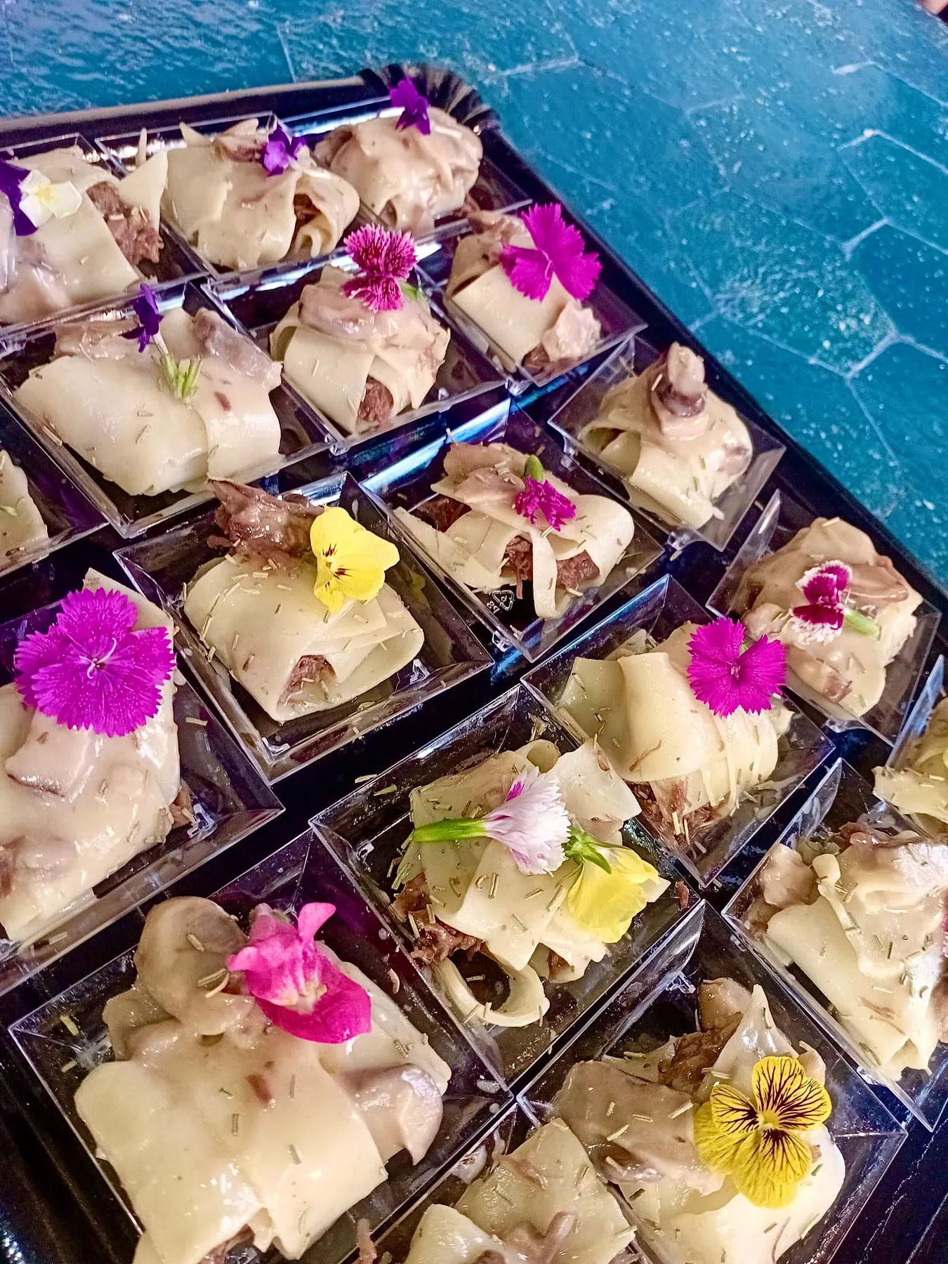 Córner gastronómico de EventArt montado para un evento