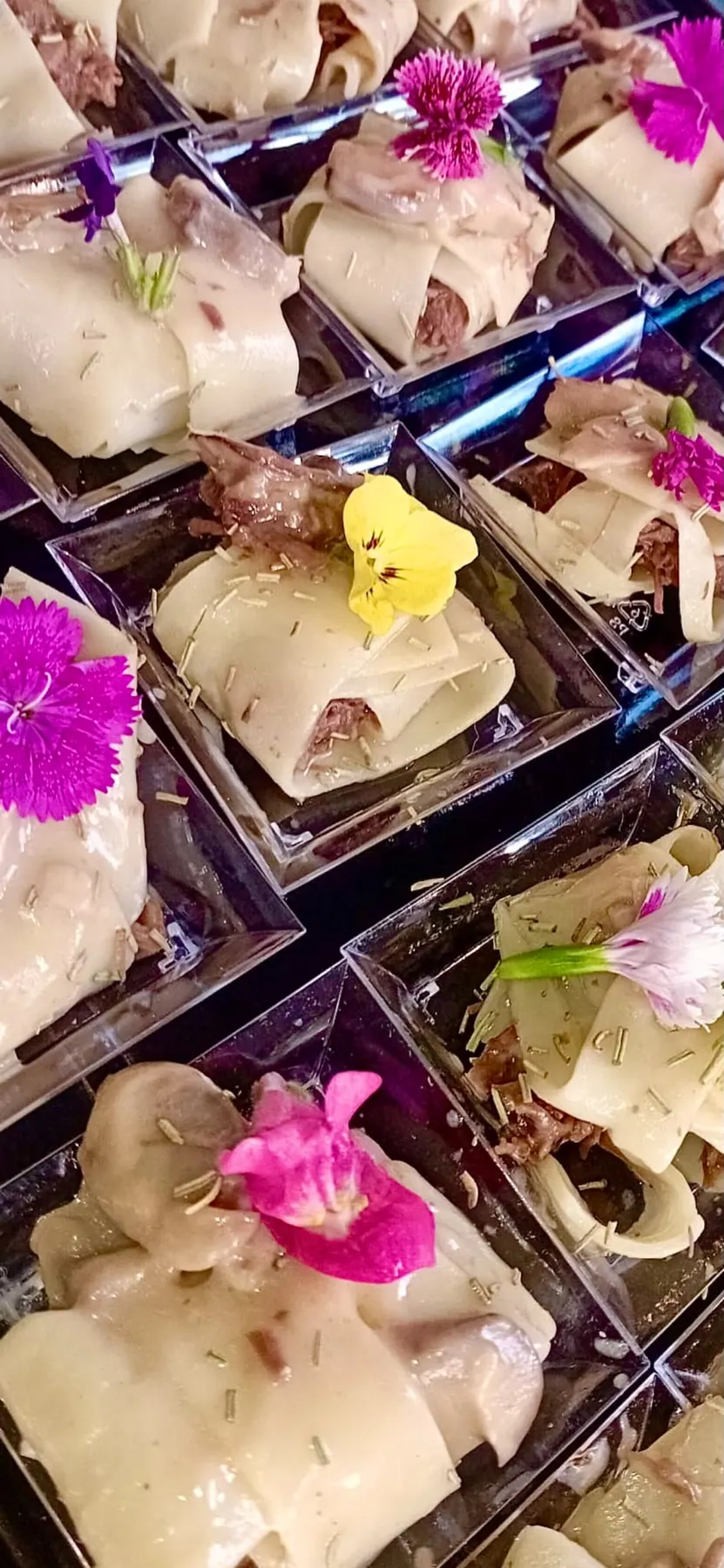 Córner gastronómico de EventArt montado para un evento